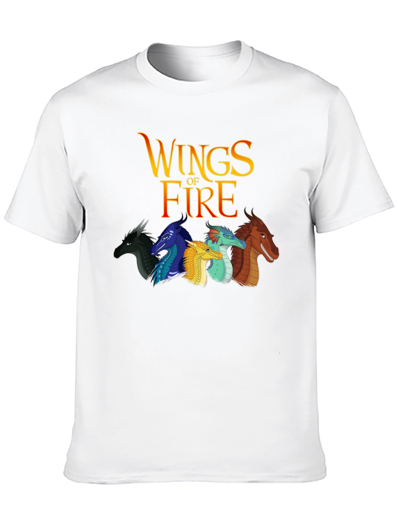 Wings of Fire Graphic Black T-Shirt