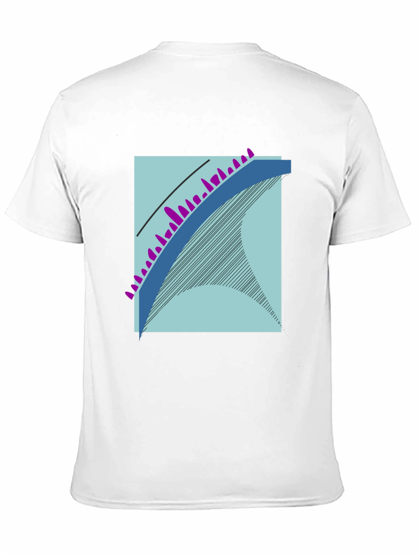 Abstract Design Graphic Tee - Modern Art Shirt