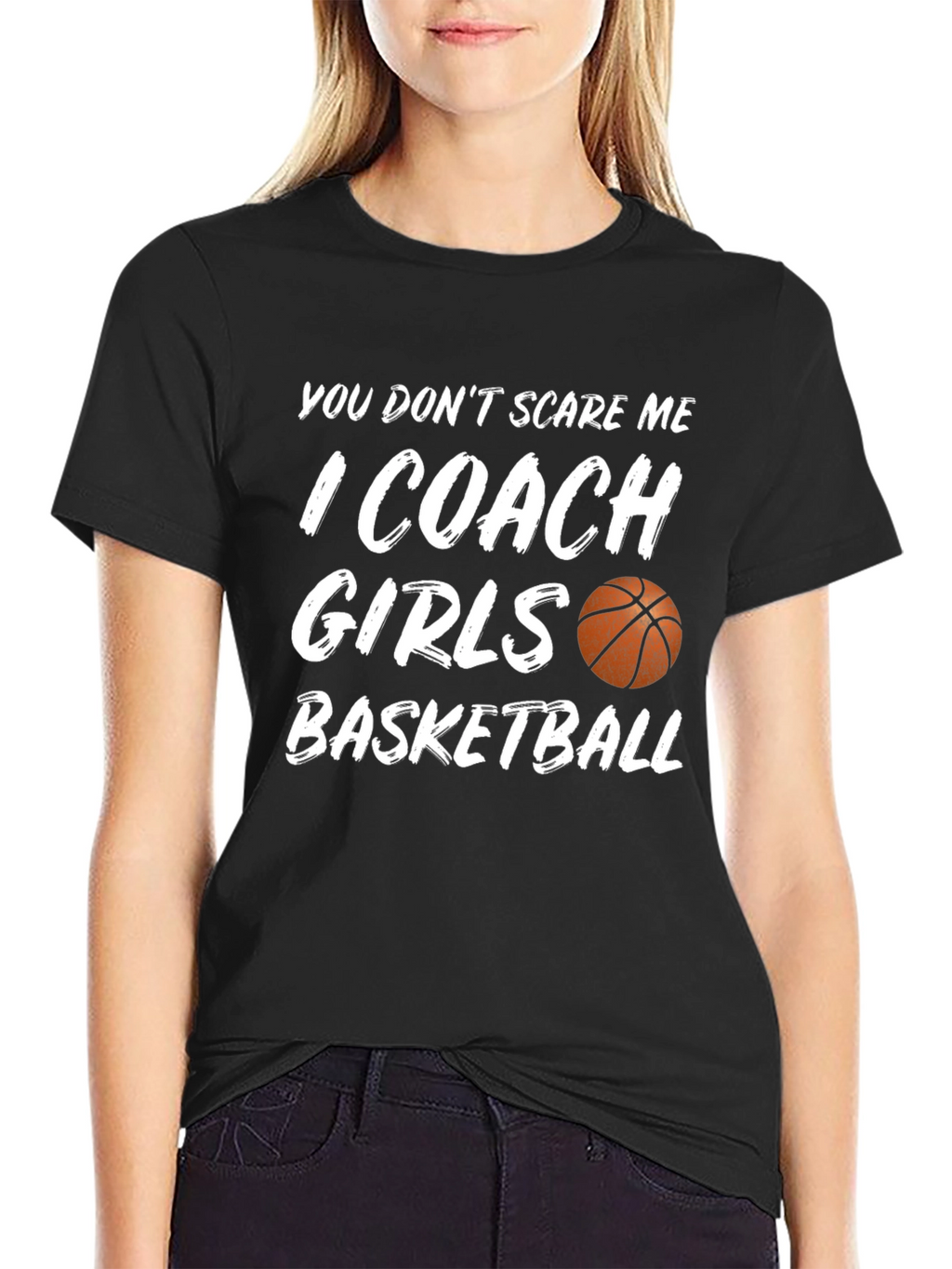 Basketball Coach Girls T-Shirt