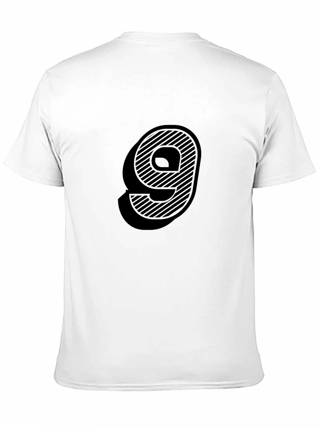 Stripped Nine Graphic Tee - Stylish & Unique