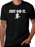 Just Do It. DBZ Anime T-Shirt - Black