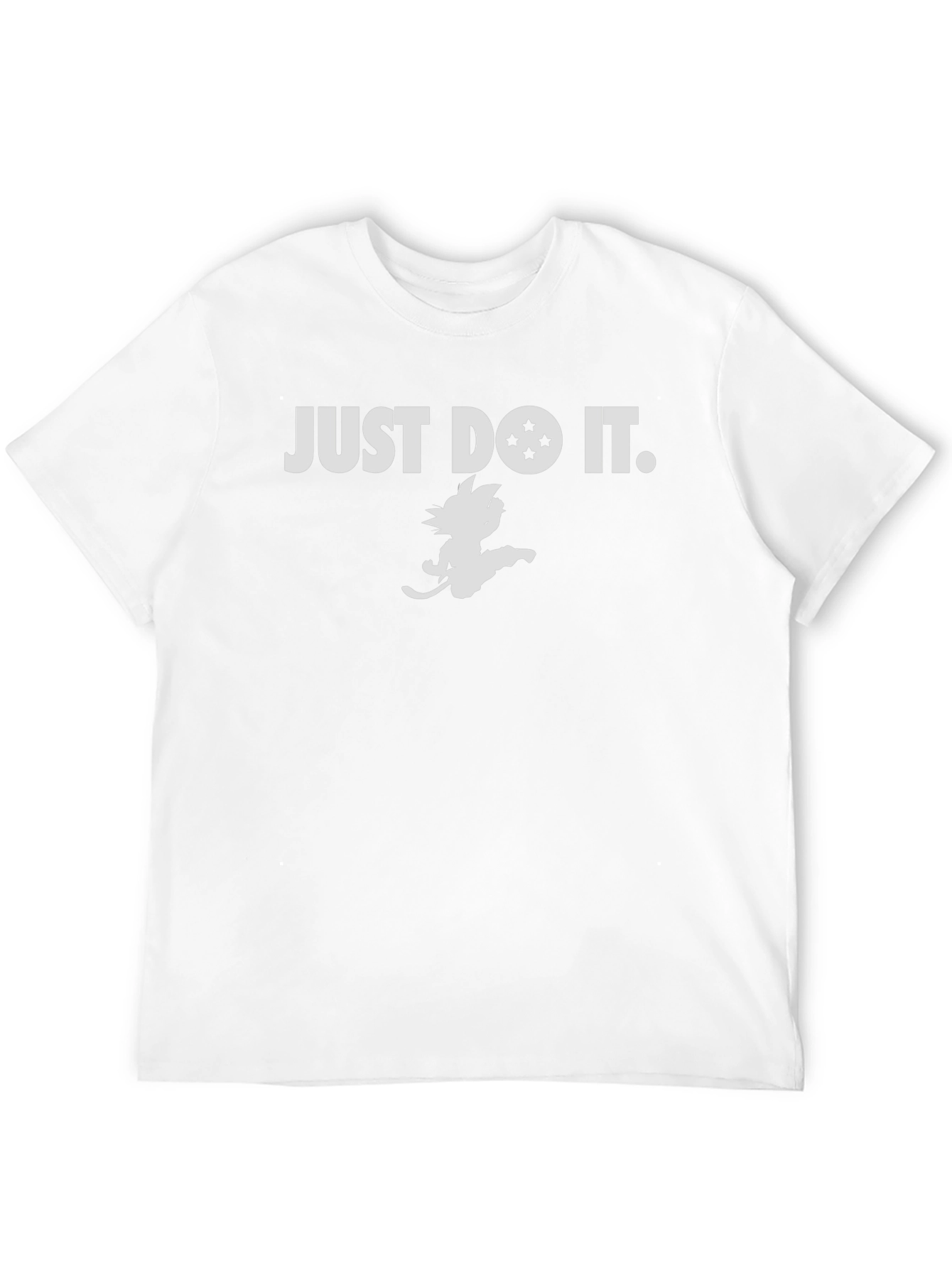 Just Do It. DBZ Anime T-Shirt - Black