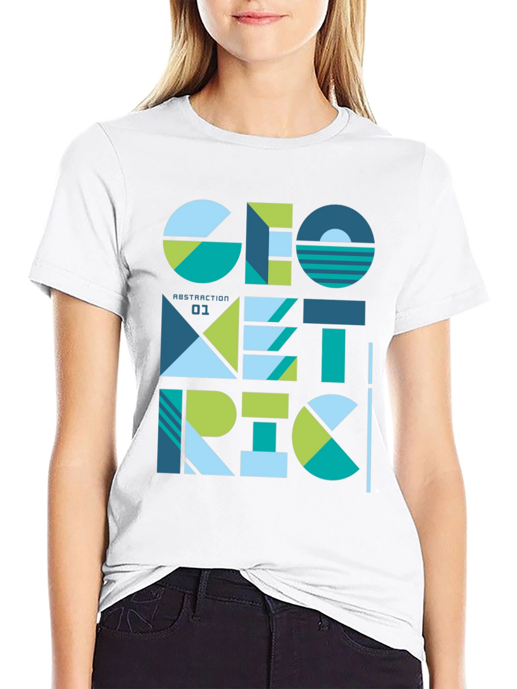 Geometric Abstraction T-Shirt