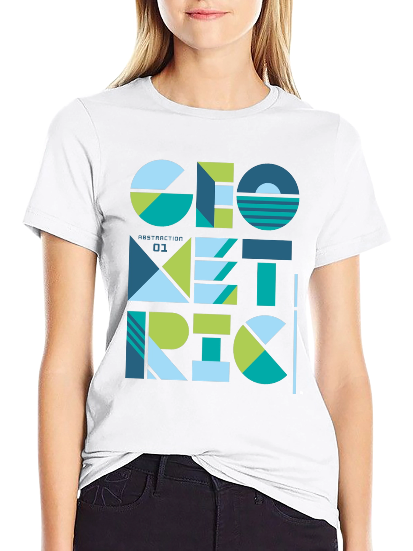 Geometric Abstraction T-Shirt