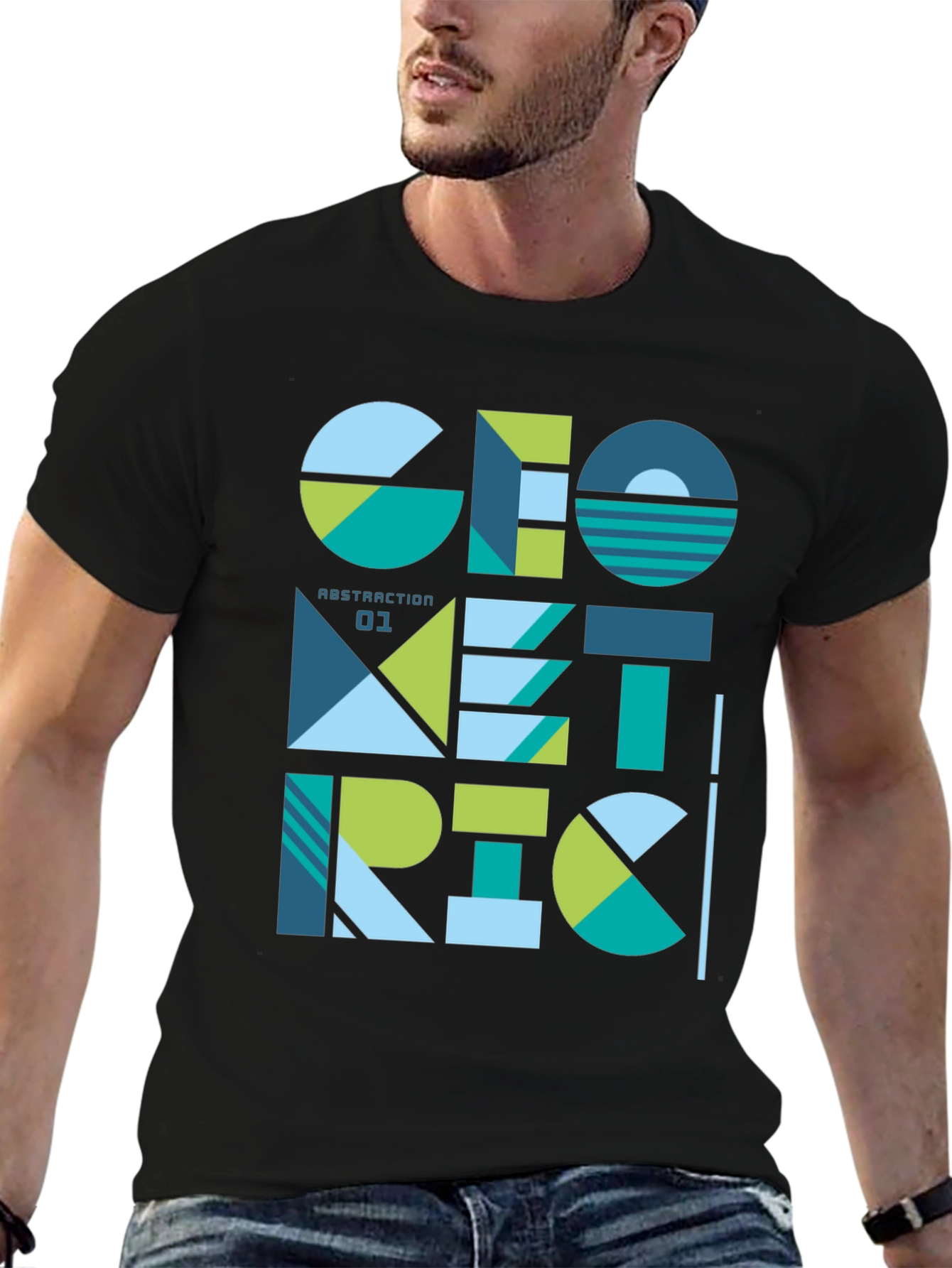 Geometric Abstraction T-Shirt