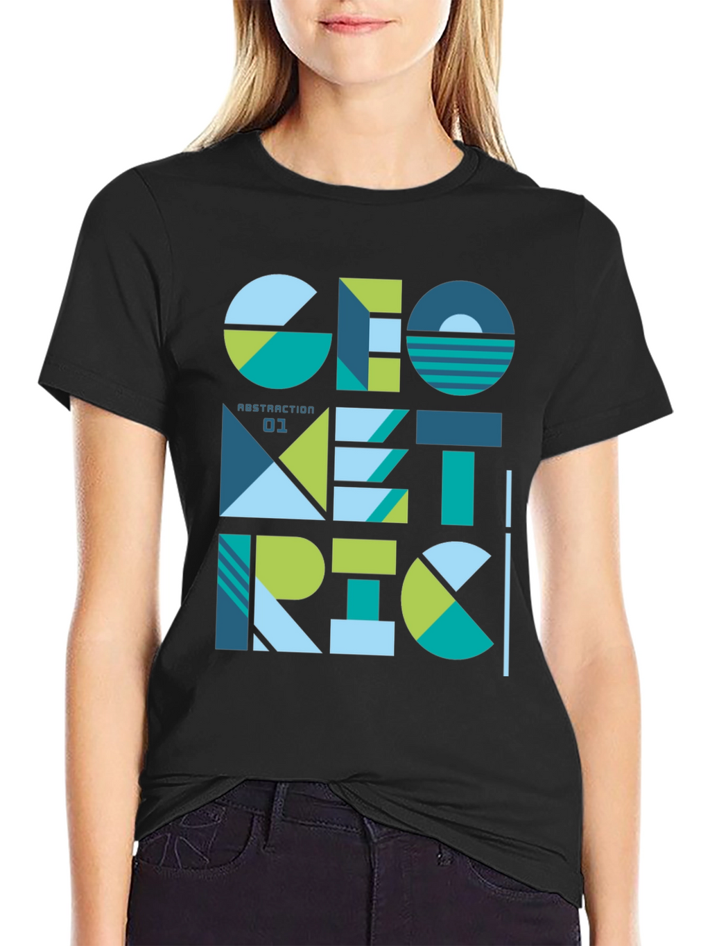 Geometric Abstraction T-Shirt