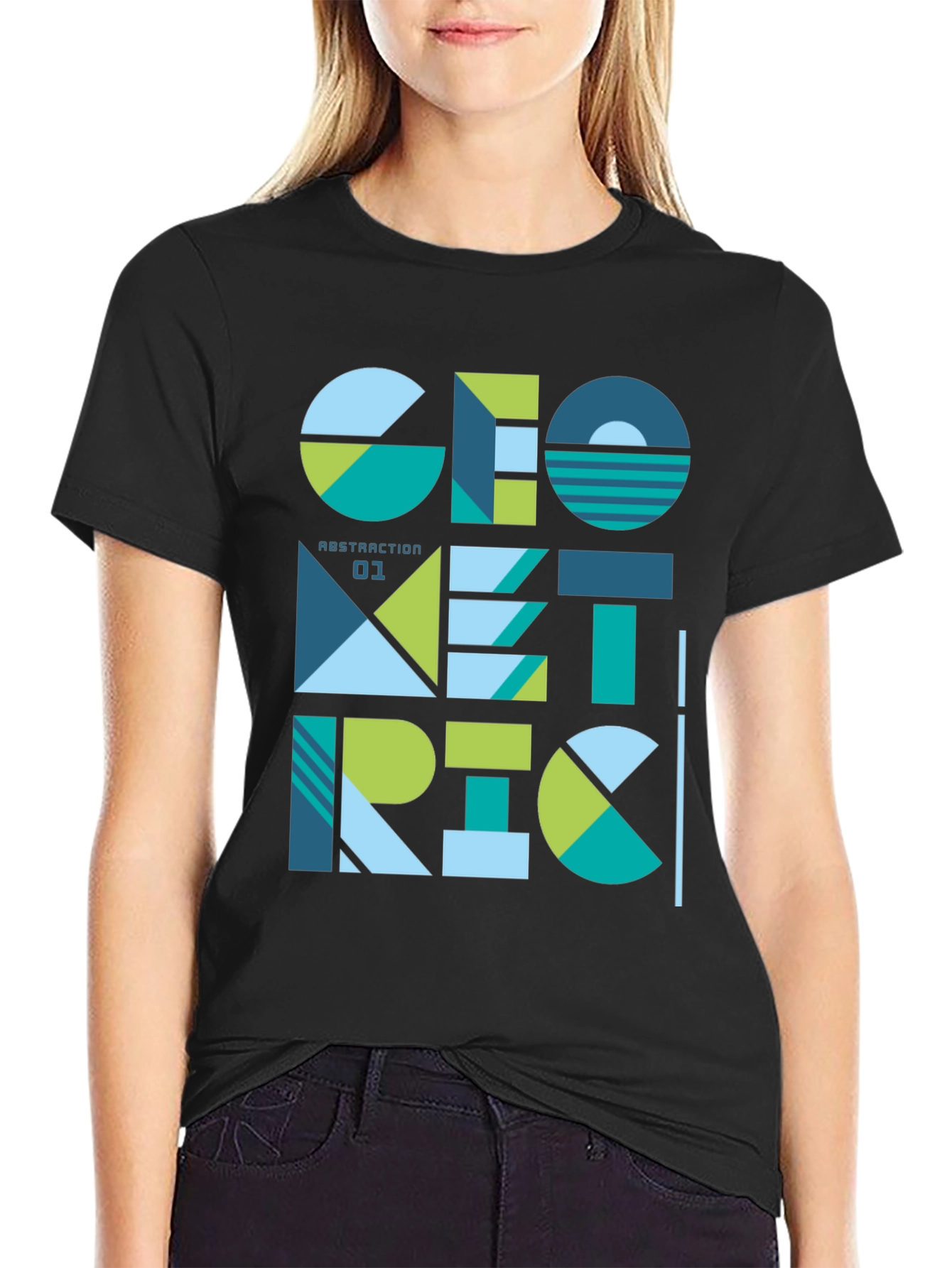 Geometric Abstraction T-Shirt