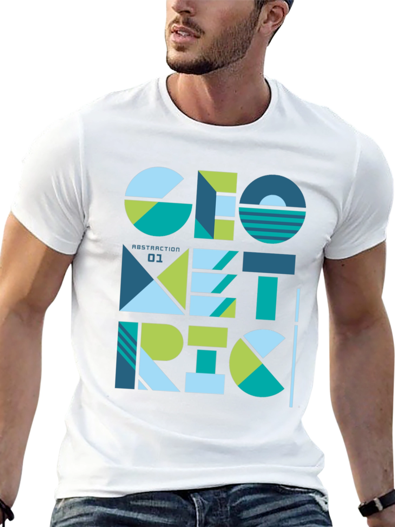 Geometric Abstraction T-Shirt