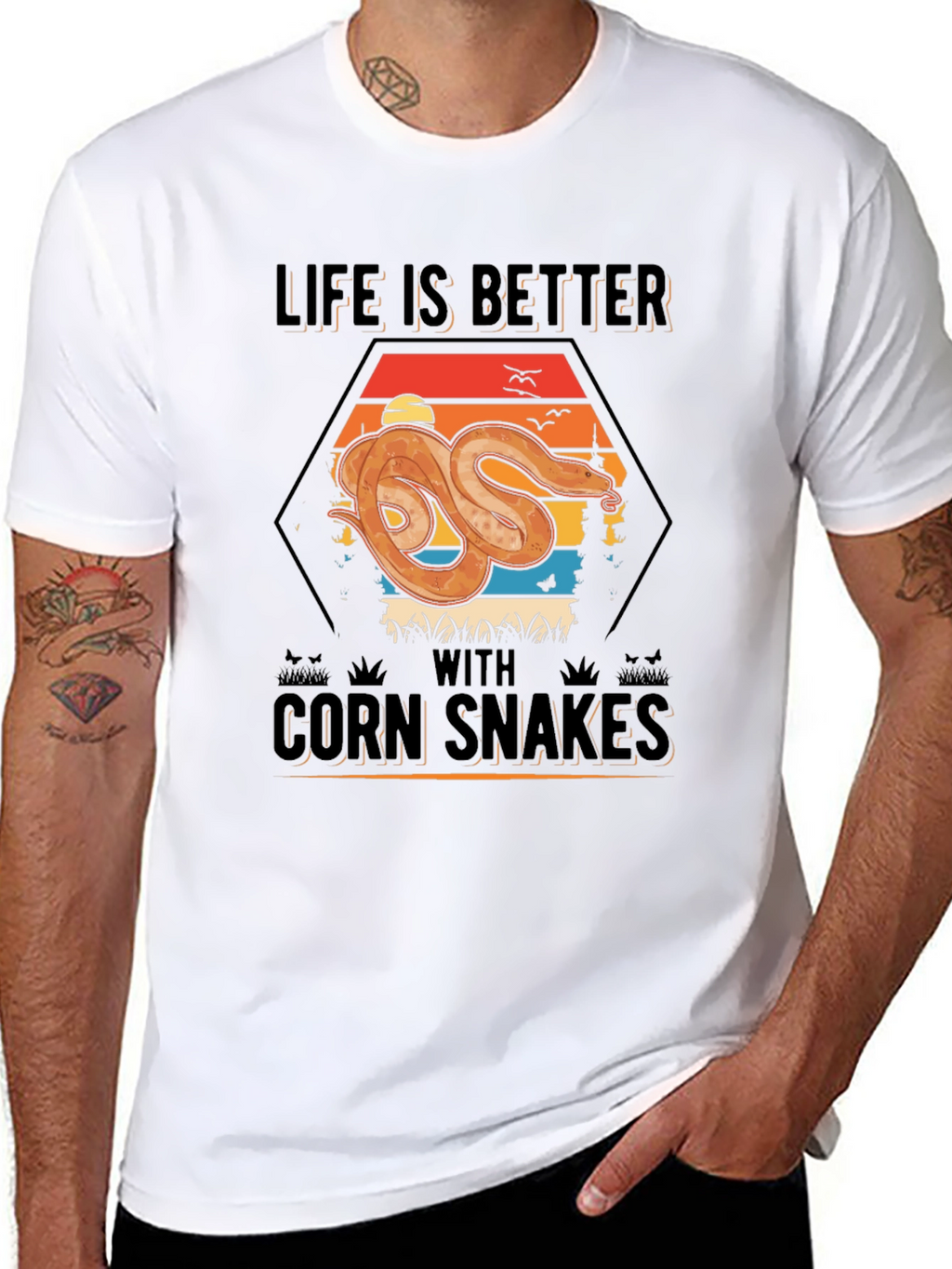 Corn Snakes Graphic T-Shirt