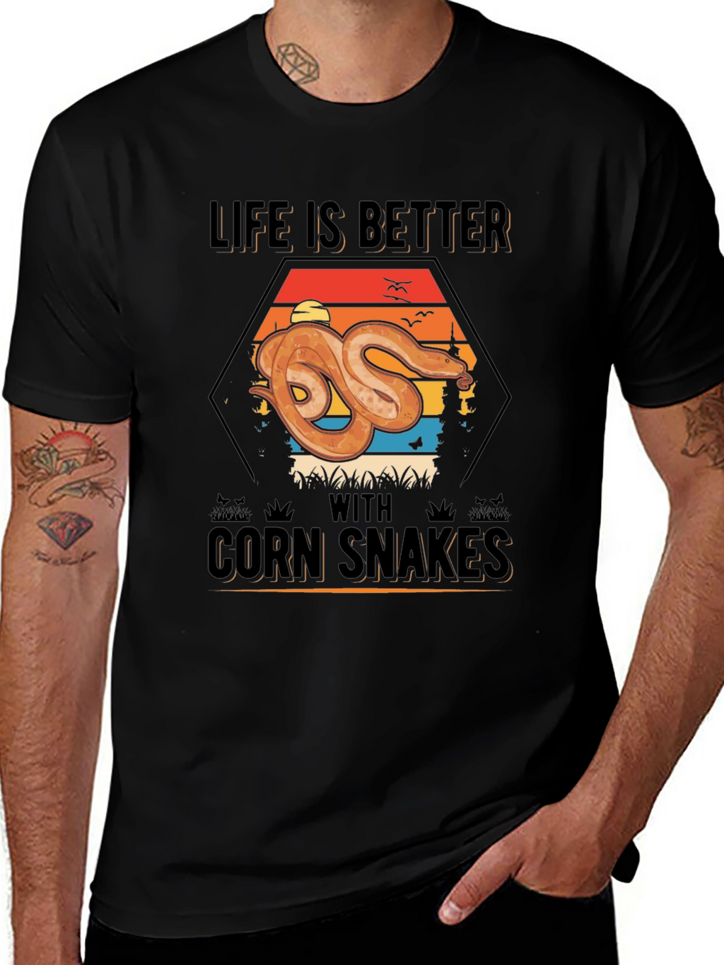 Corn Snakes Graphic T-Shirt