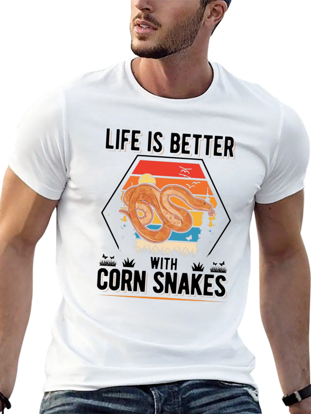 Corn Snakes Graphic T-Shirt