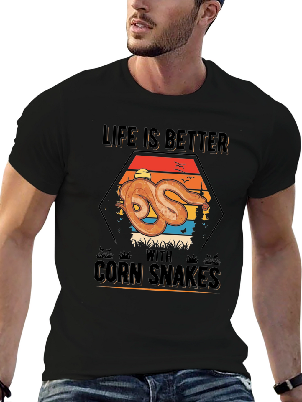 Corn Snakes Graphic T-Shirt