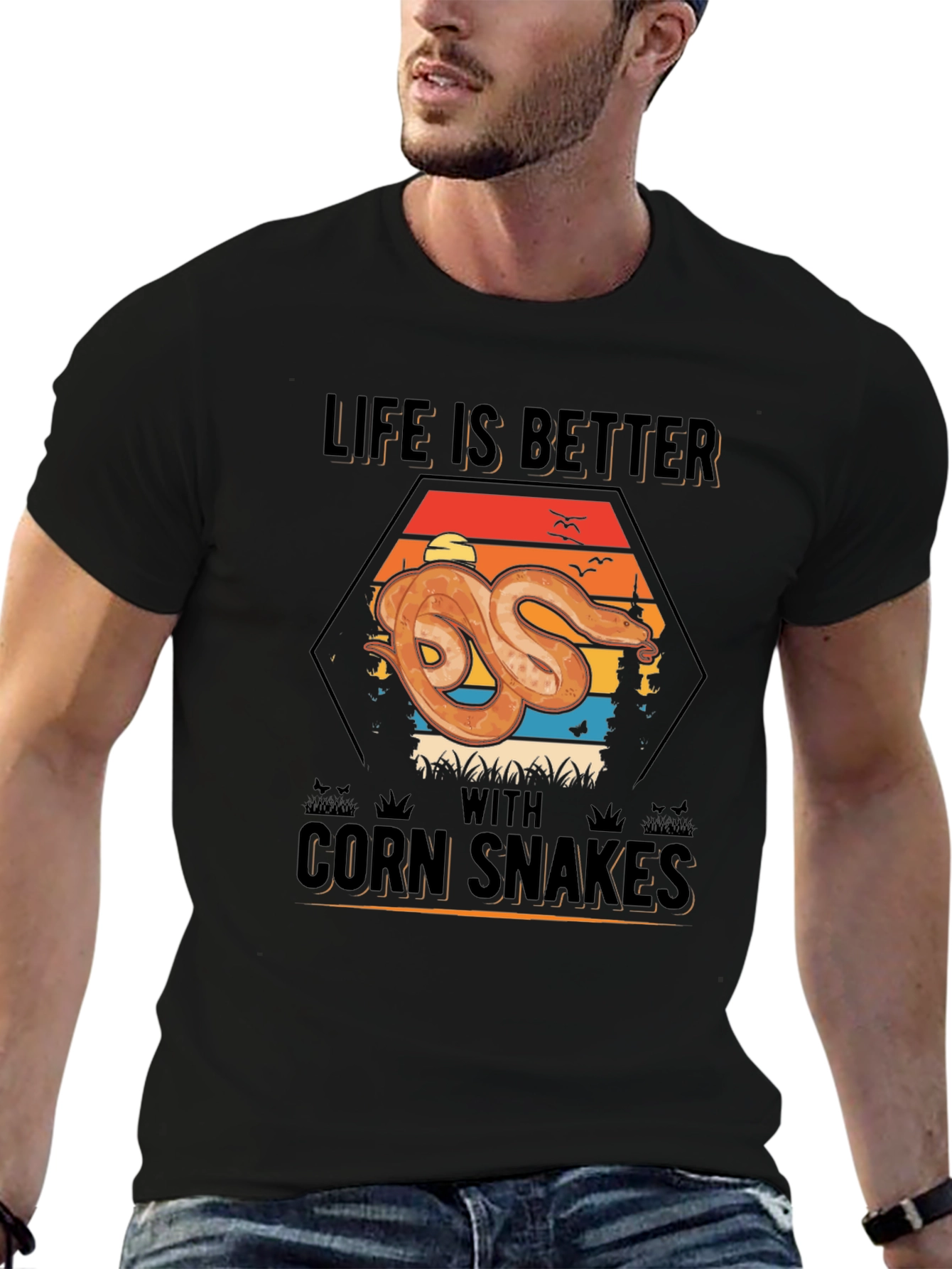 Corn Snakes Graphic T-Shirt