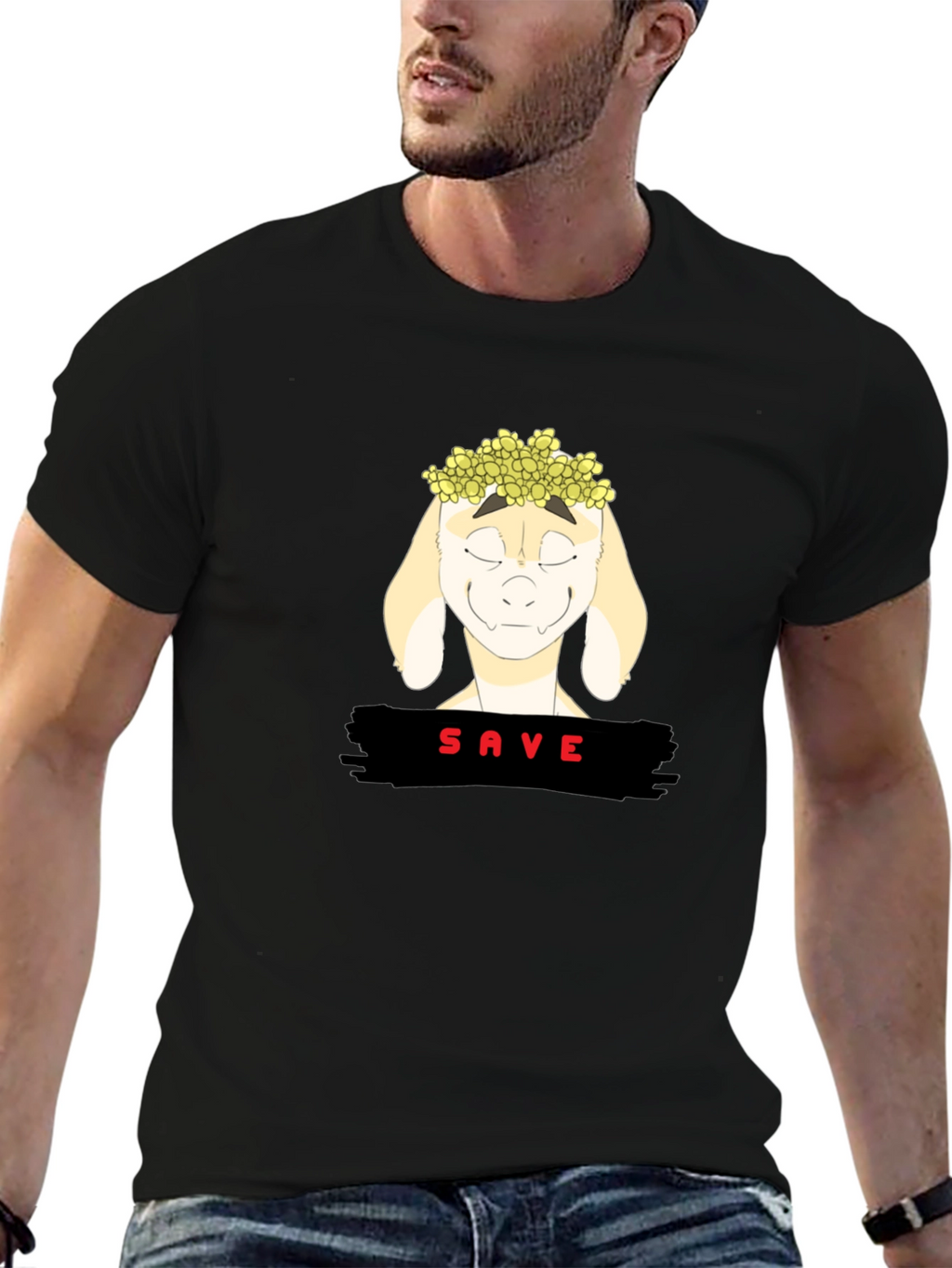 SAVE Graphic Tee - Undertale Asriel Dreemurr Inspired