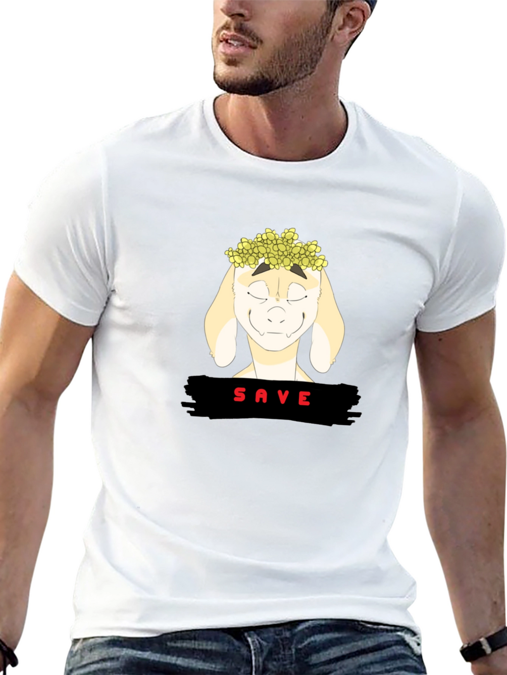 SAVE Graphic Tee - Undertale Asriel Dreemurr Inspired