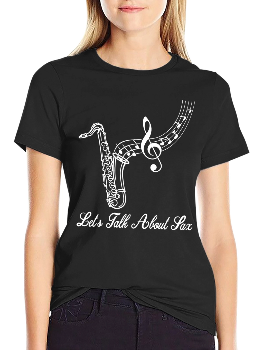 Lets Talk About Sax T-Shirt