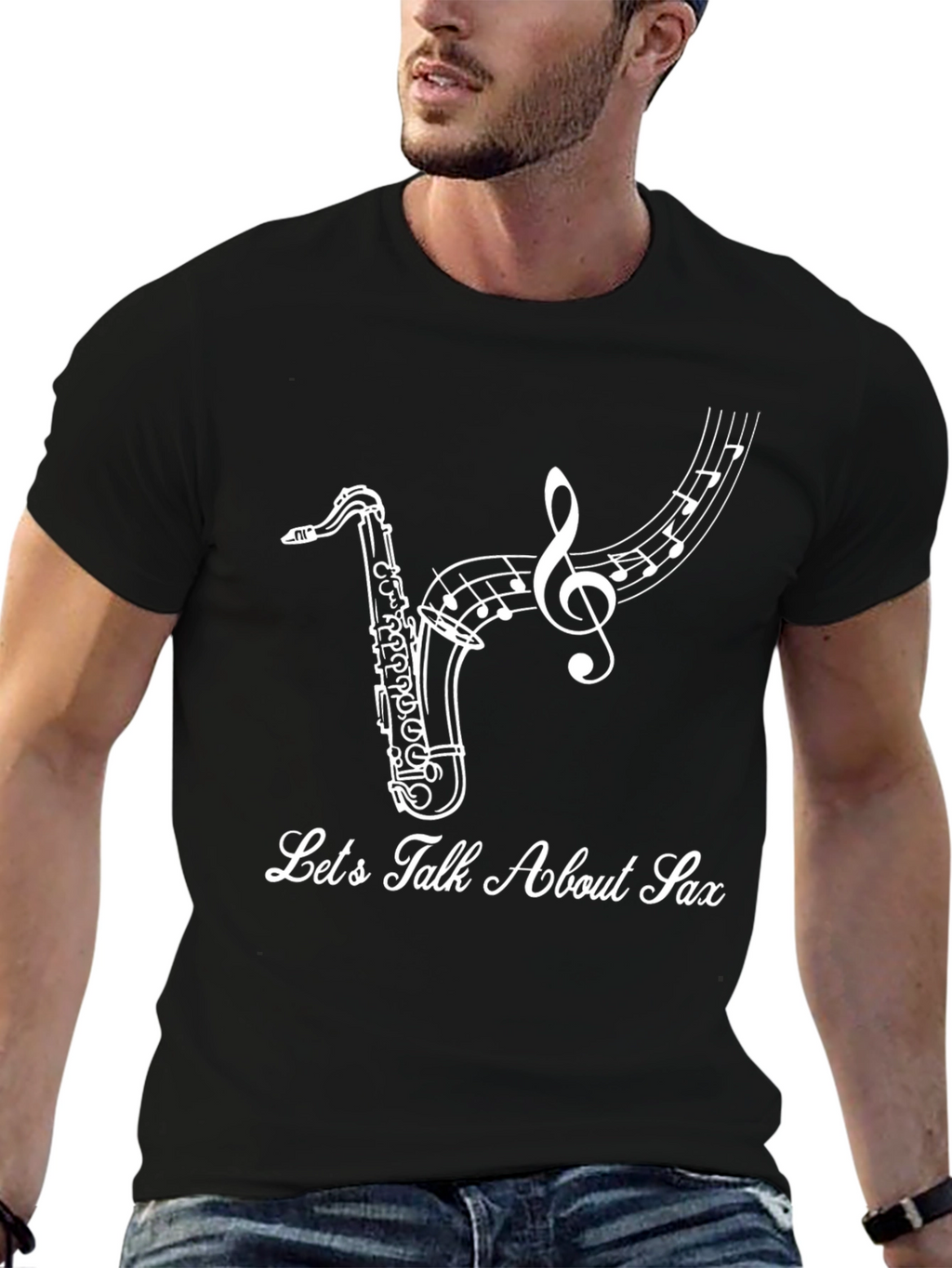 Lets Talk About Sax T-Shirt
