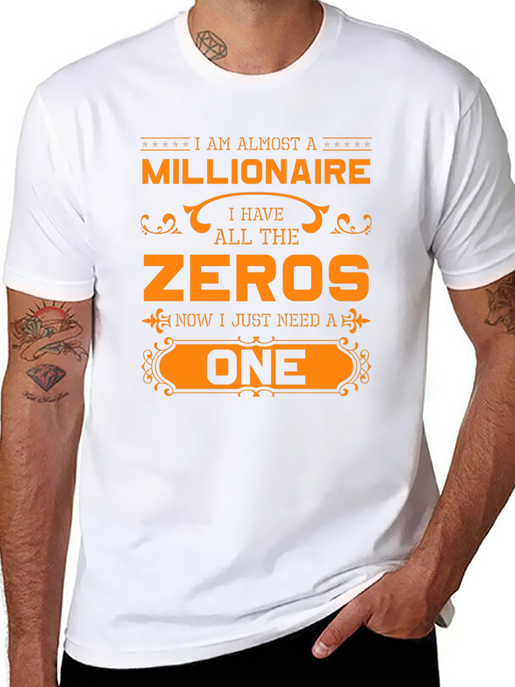 Almost a Millionaire T-Shirt Funny Novelty Tee