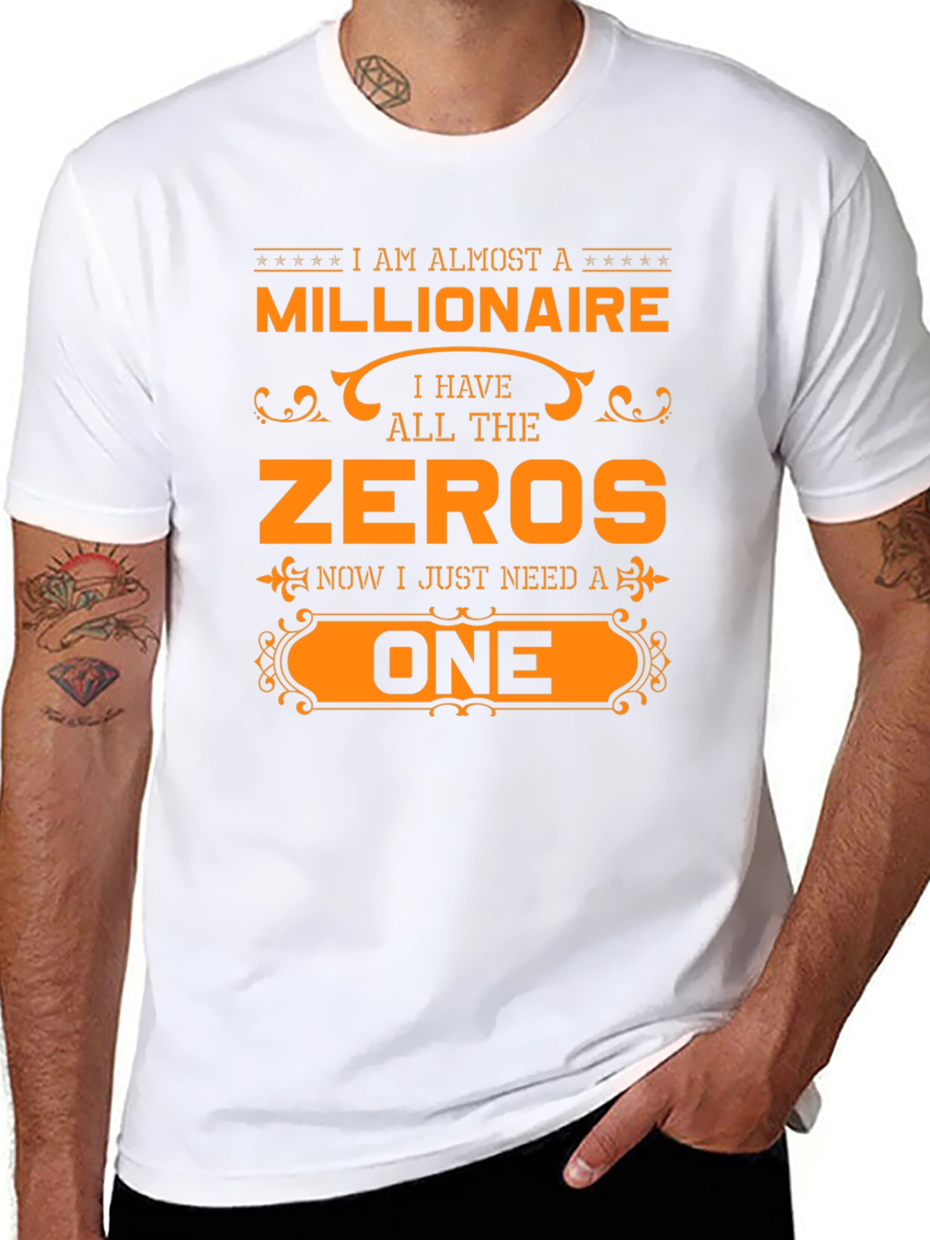 Almost a Millionaire T-Shirt Funny Novelty Tee