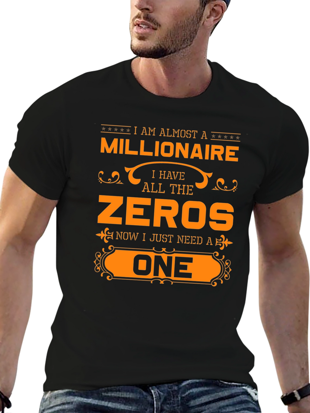 Almost a Millionaire T-Shirt Funny Novelty Tee