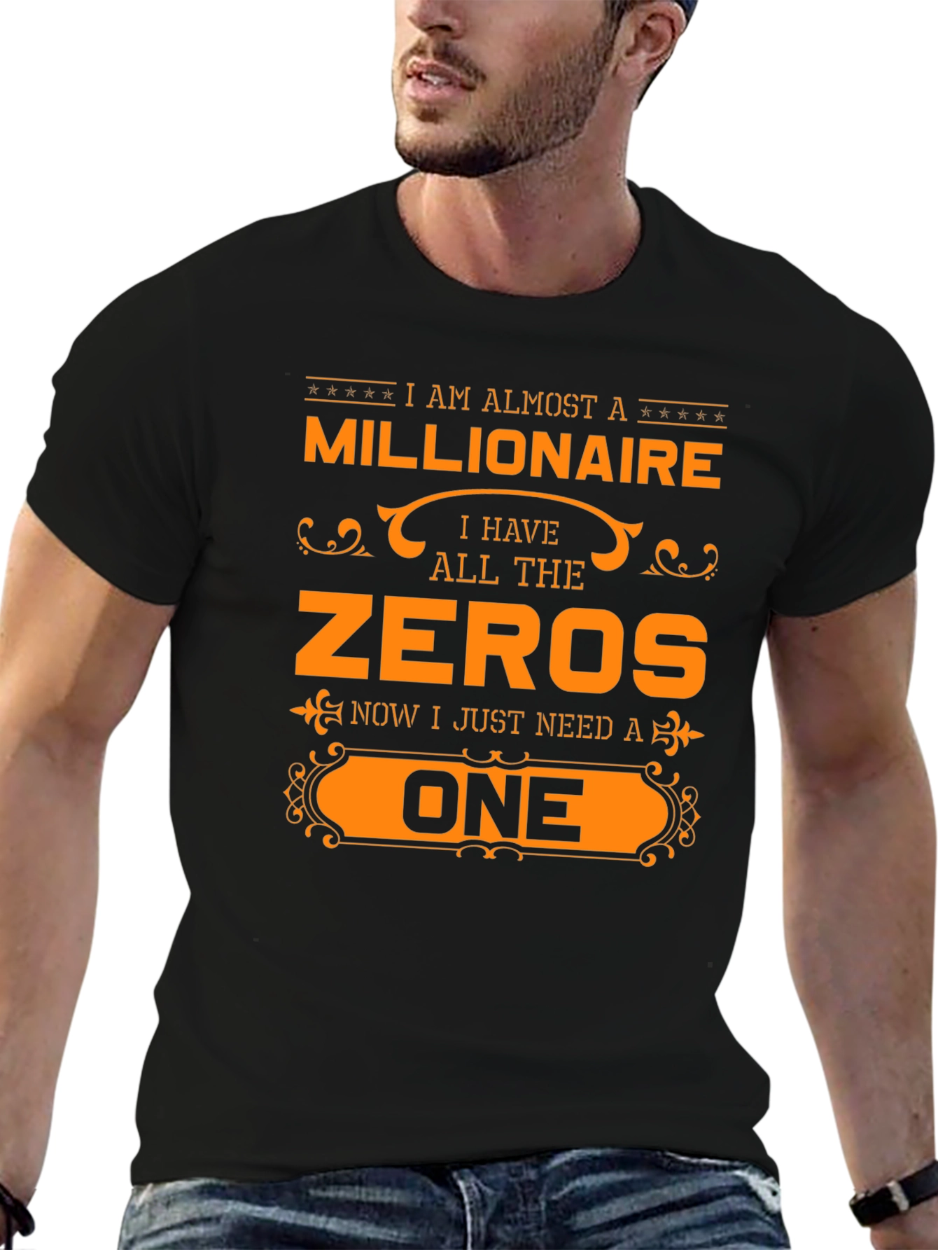Almost a Millionaire T-Shirt Funny Novelty Tee