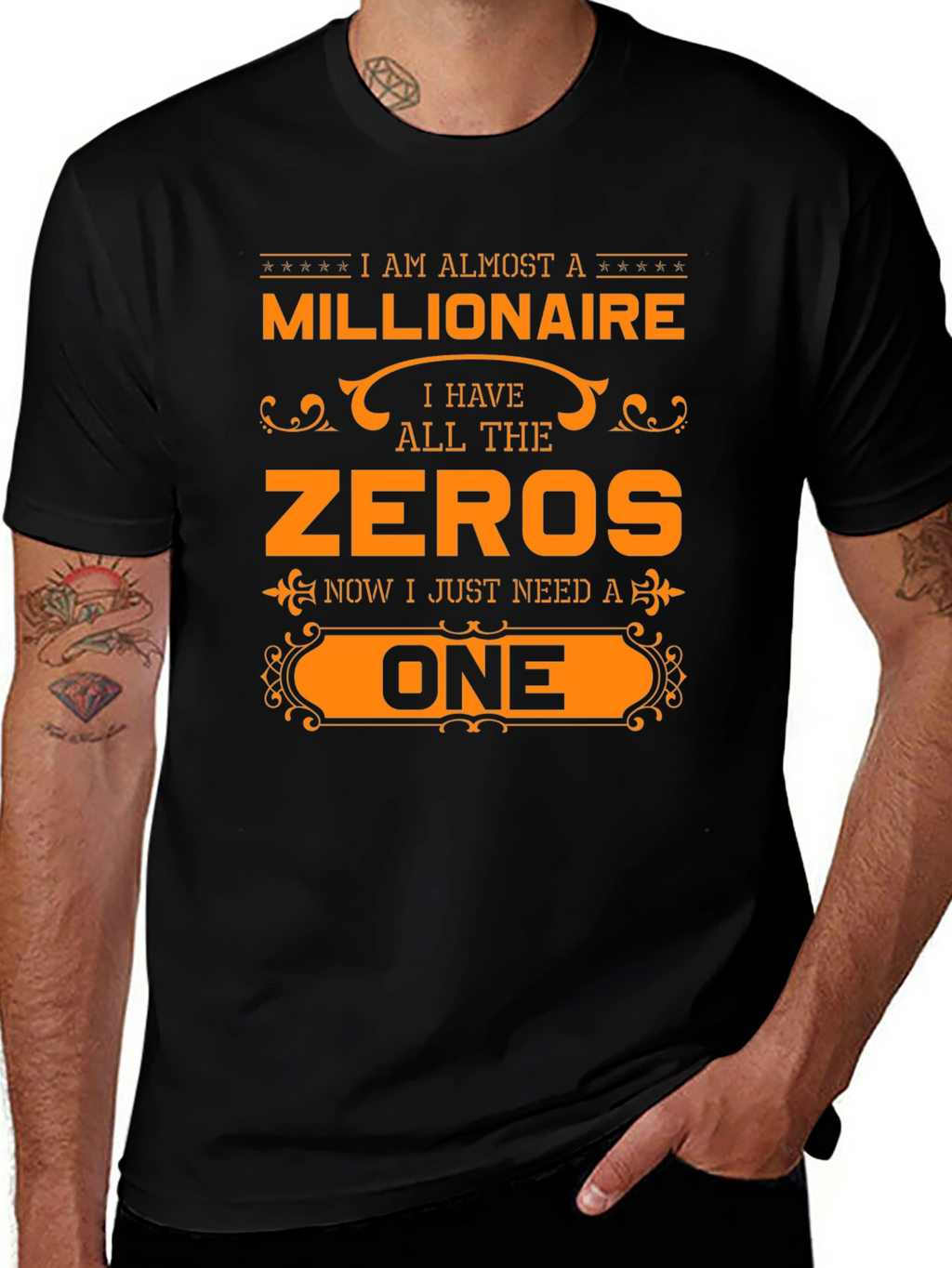Almost a Millionaire T-Shirt Funny Novelty Tee