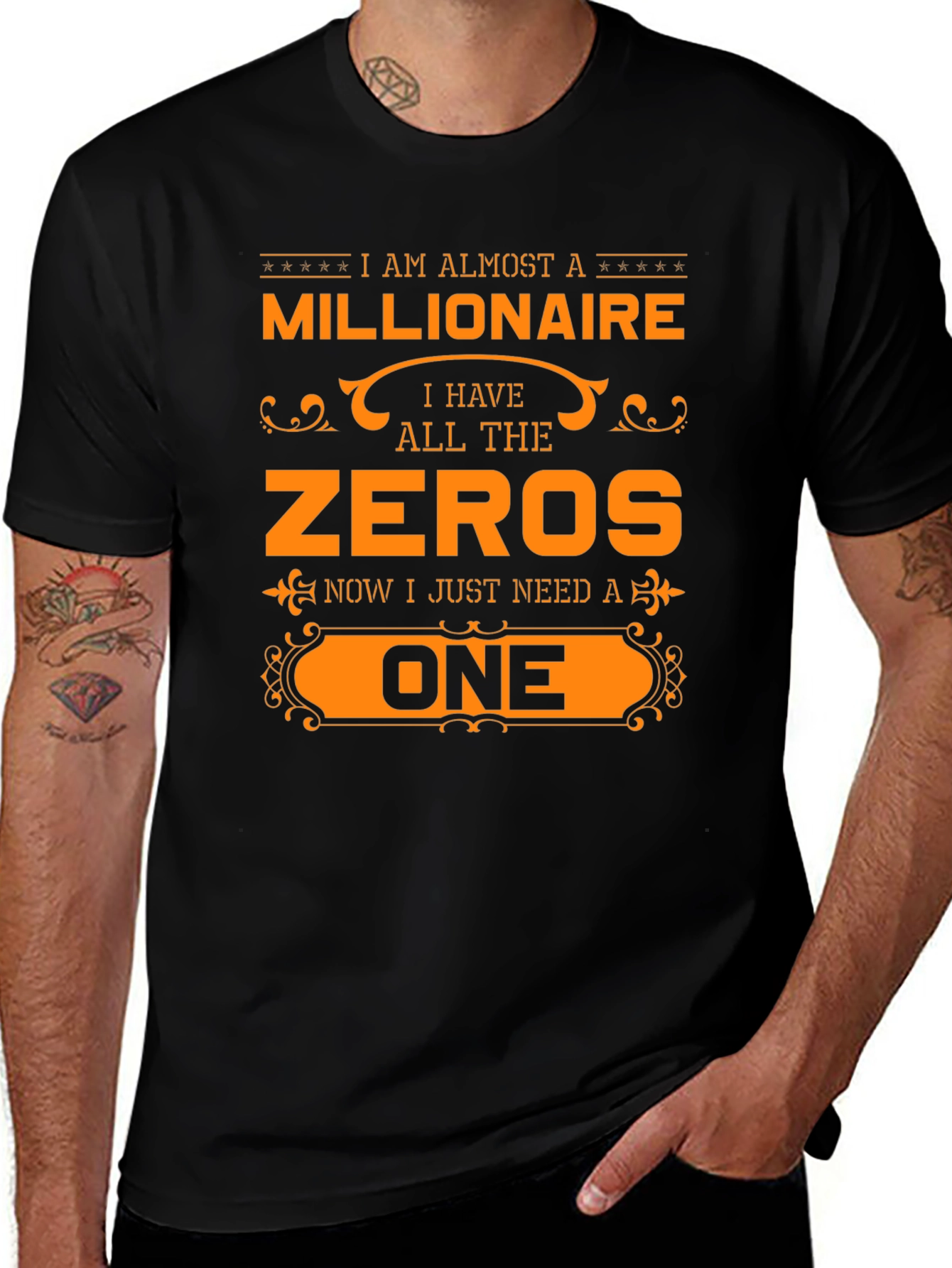 Almost a Millionaire T-Shirt Funny Novelty Tee