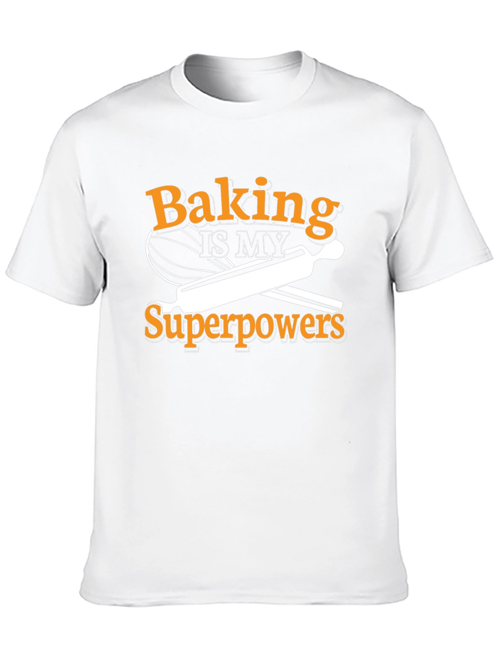 Baking Superpower T-Shirt - Black Cotton
