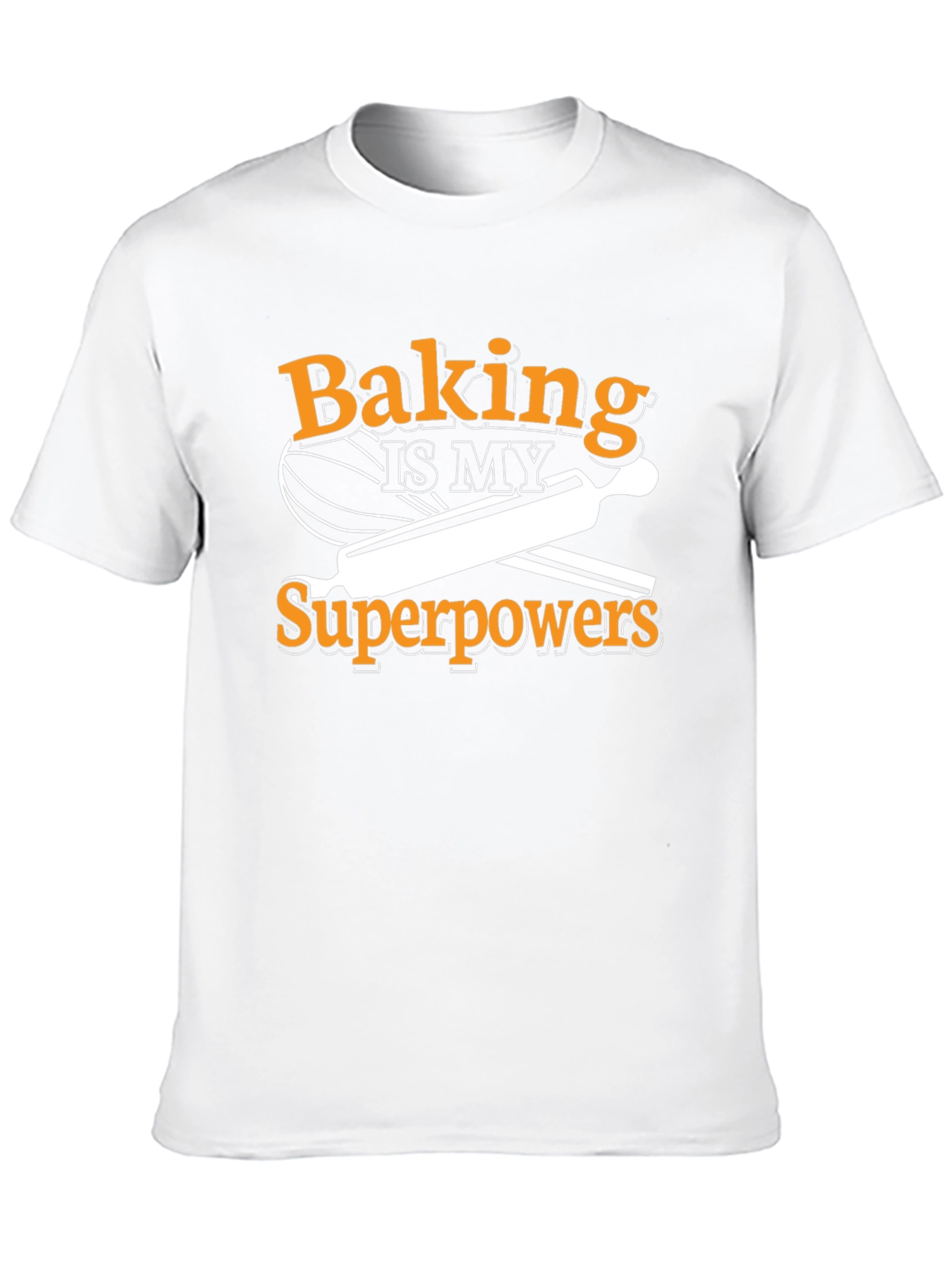 Baking Superpower T-Shirt - Black Cotton