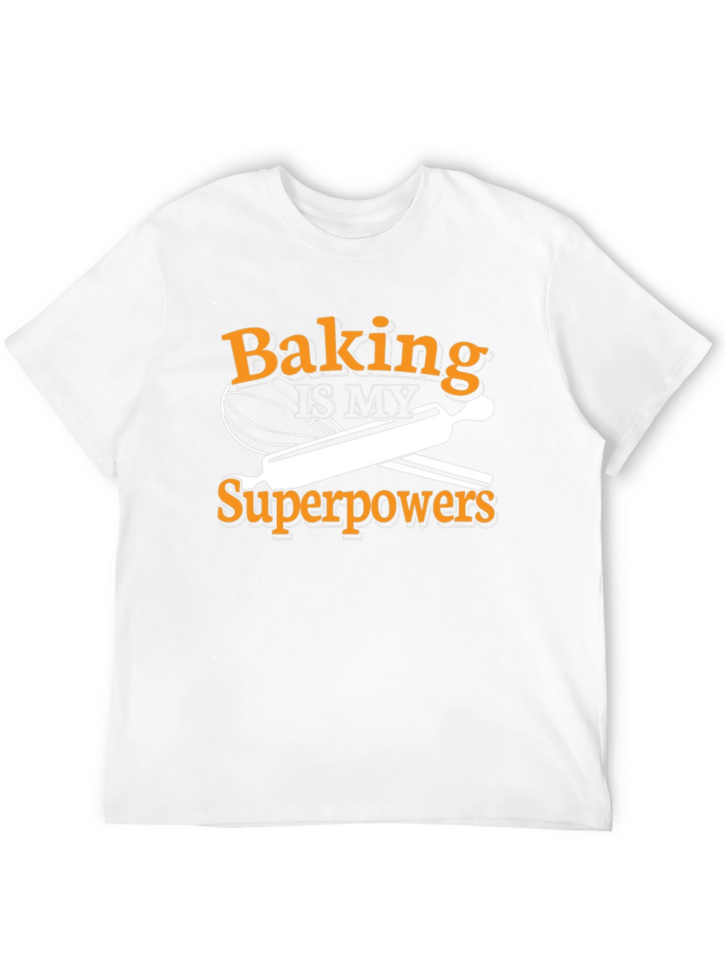 Baking Superpower T-Shirt - Black Cotton