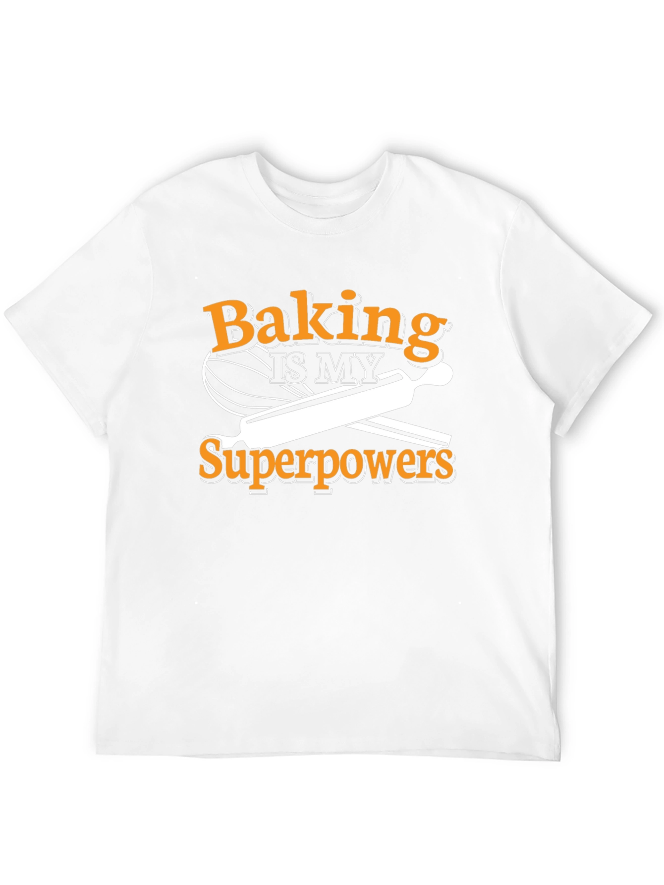 Baking Superpower T-Shirt - Black Cotton