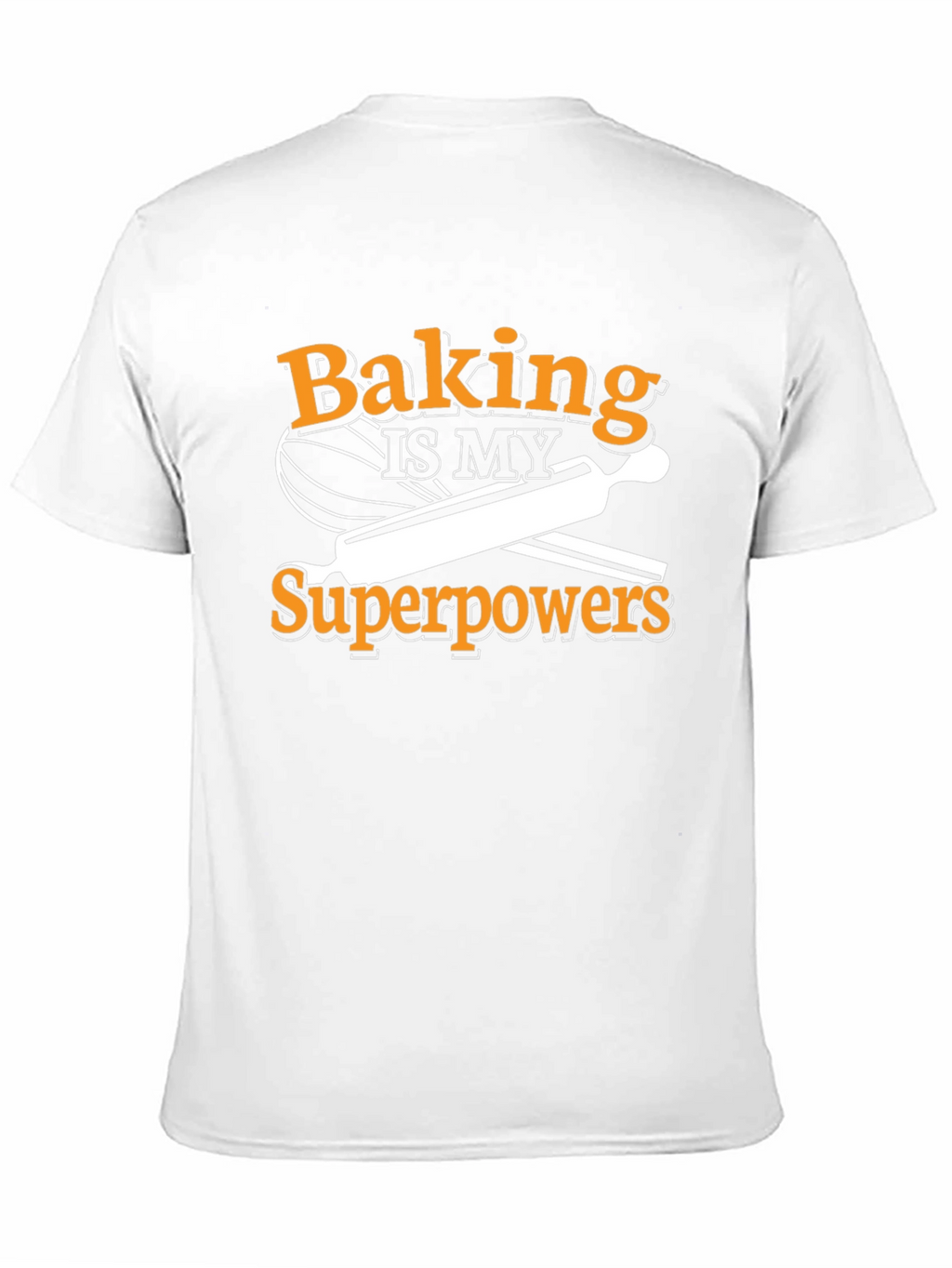 Baking Superpower T-Shirt - Black Cotton