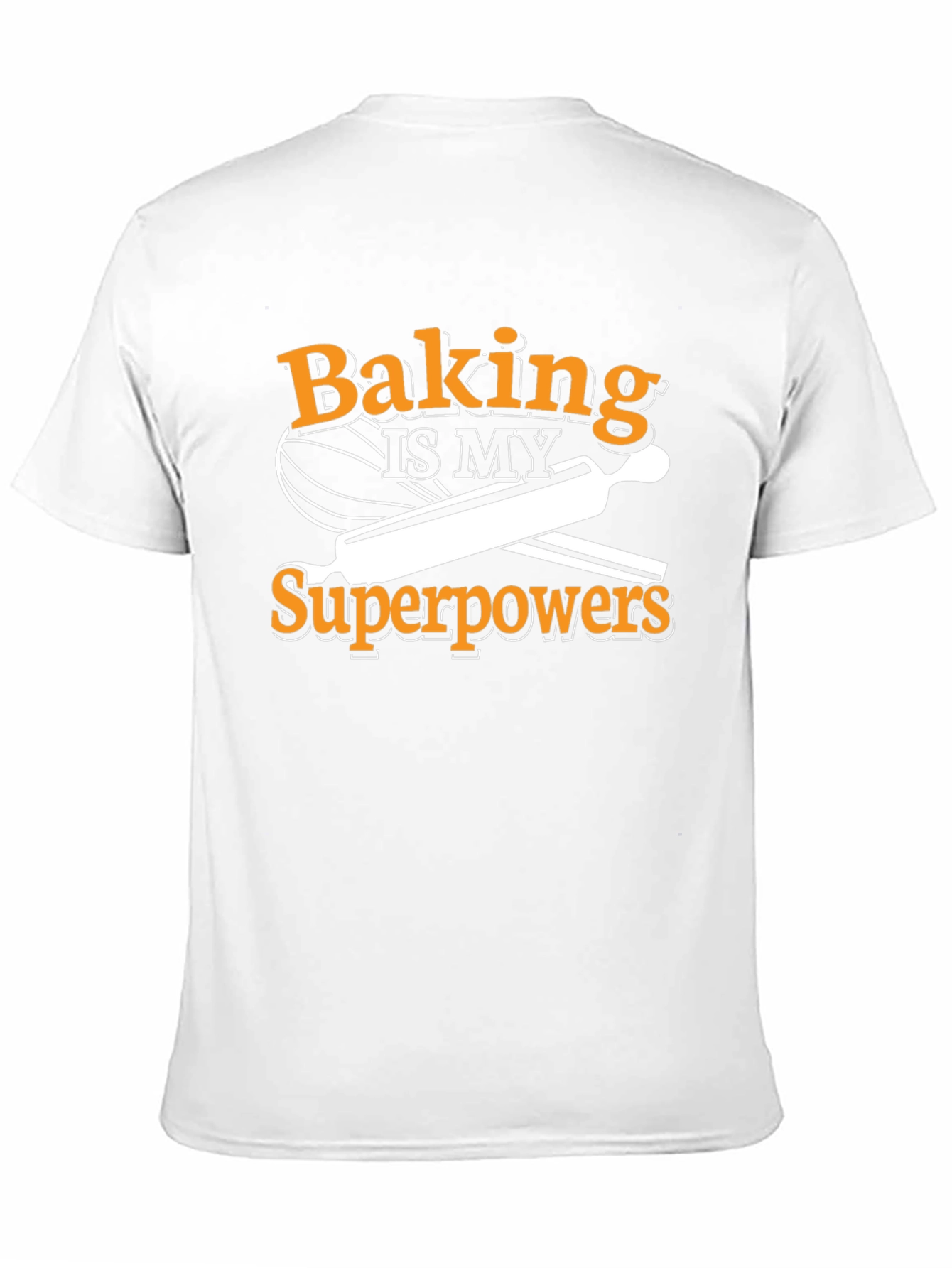 Baking Superpower T-Shirt - Black Cotton