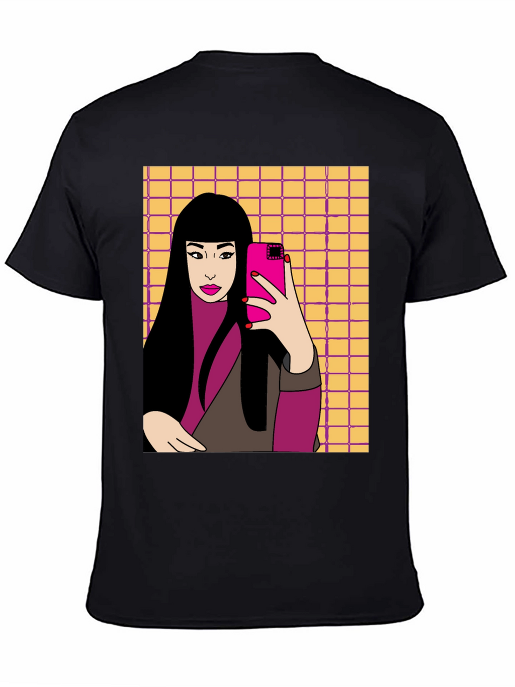 Selfie Girl Graphic Tee - Cool Trendy T-Shirt