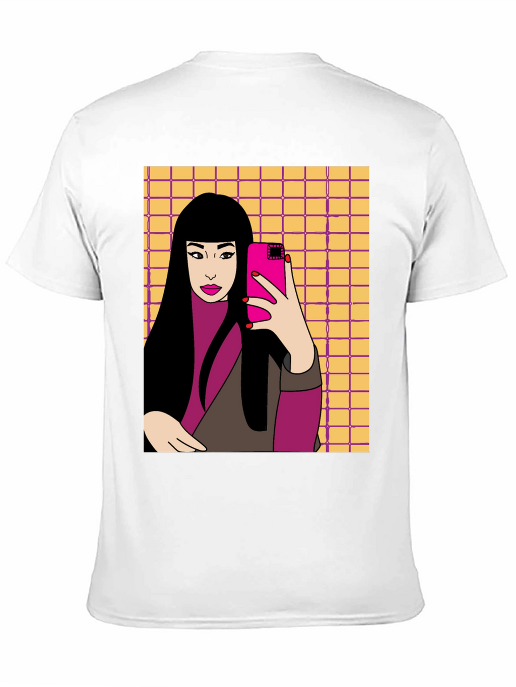 Selfie Girl Graphic Tee - Cool Trendy T-Shirt