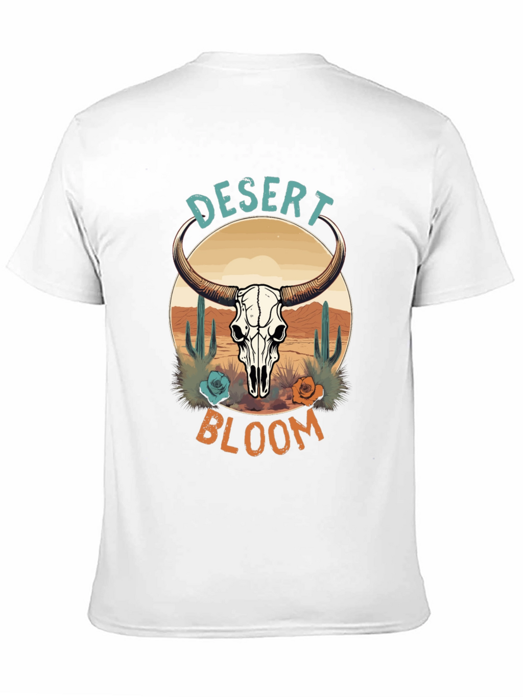 Desert Bloom Graphic Tee - Western Style