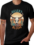 Desert Bloom Graphic Tee - Western Style