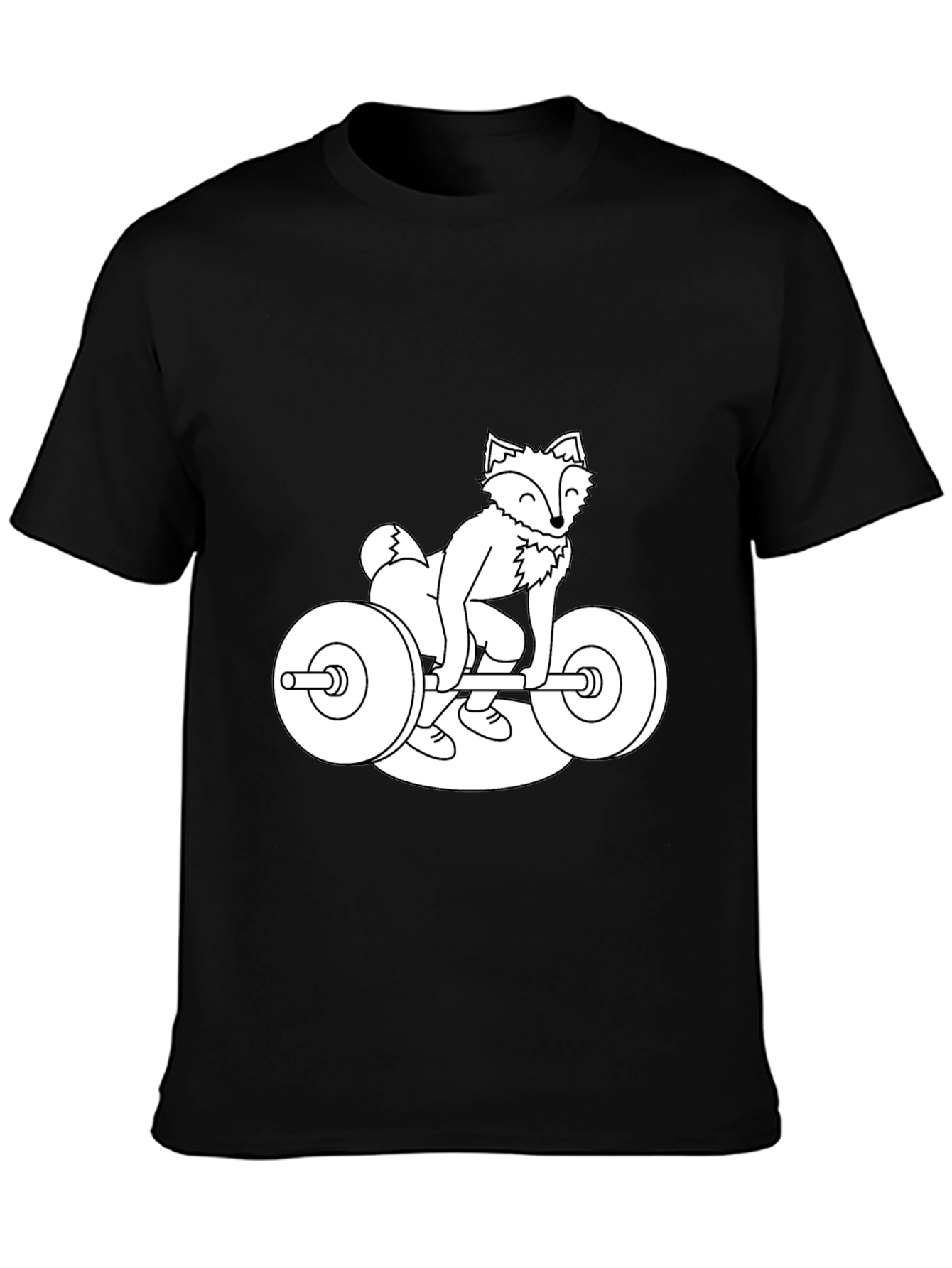 Fox Lifting Barbell T-Shirt - Gym Animal Tee