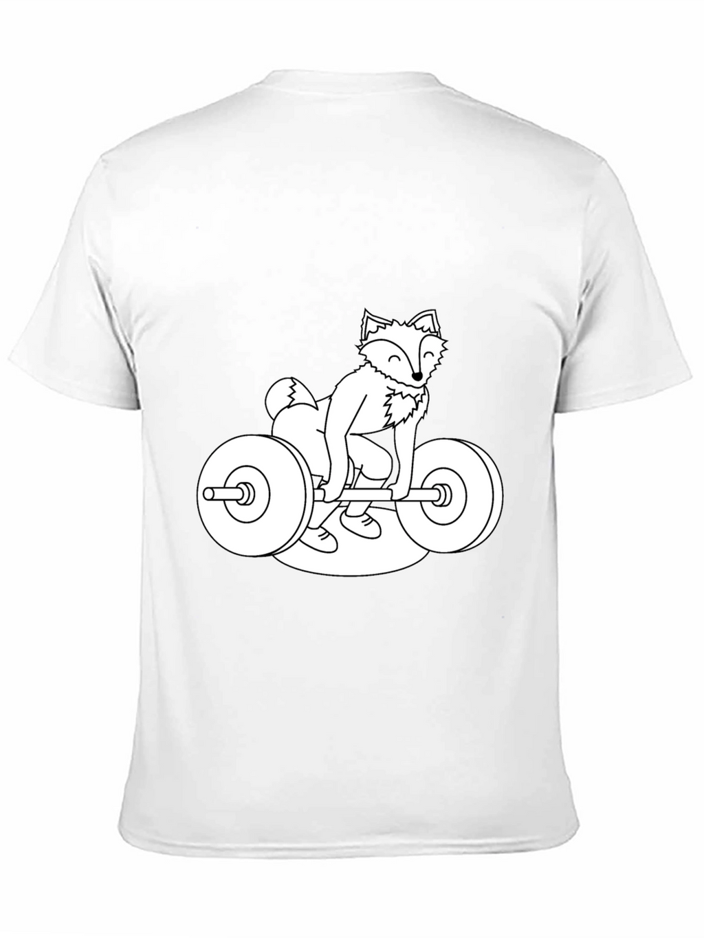Fox Lifting Barbell T-Shirt - Gym Animal Tee