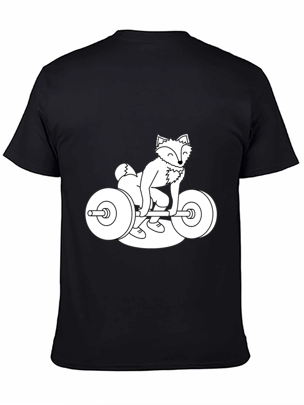 Fox Lifting Barbell T-Shirt - Gym Animal Tee