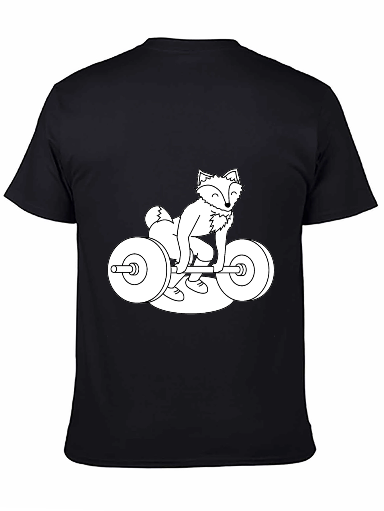 Fox Lifting Barbell T-Shirt - Gym Animal Tee