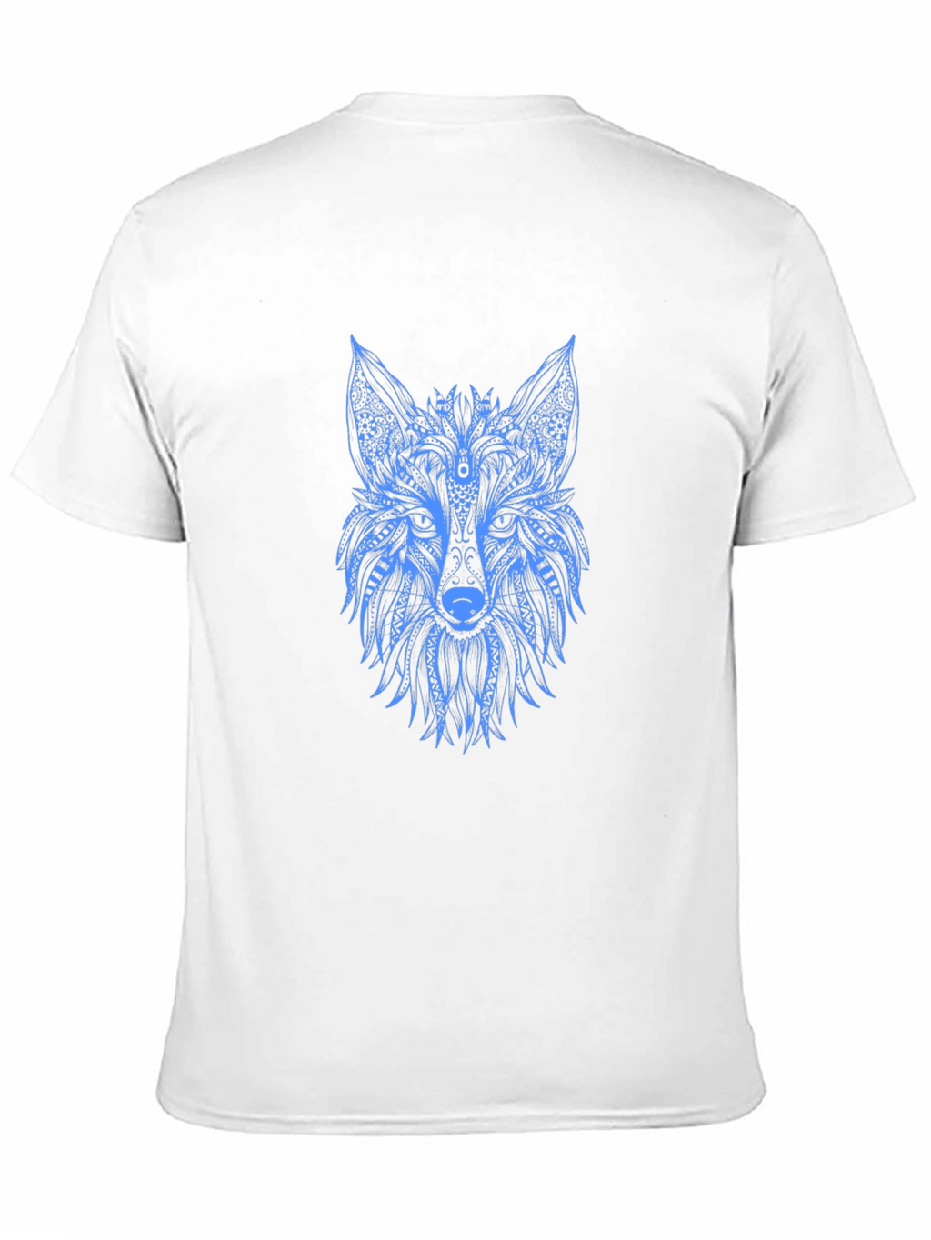 Aztec Fox Graphic T-Shirt - Unique Design