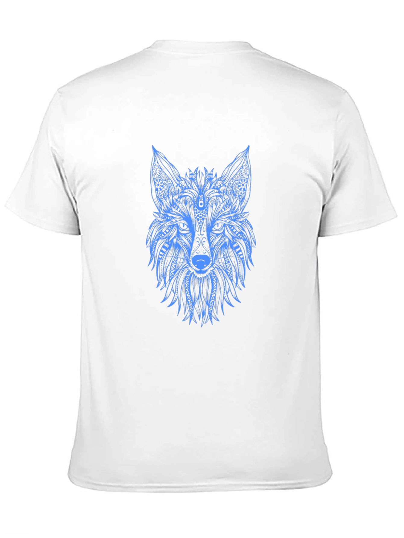 Aztec Fox Graphic T-Shirt - Unique Design