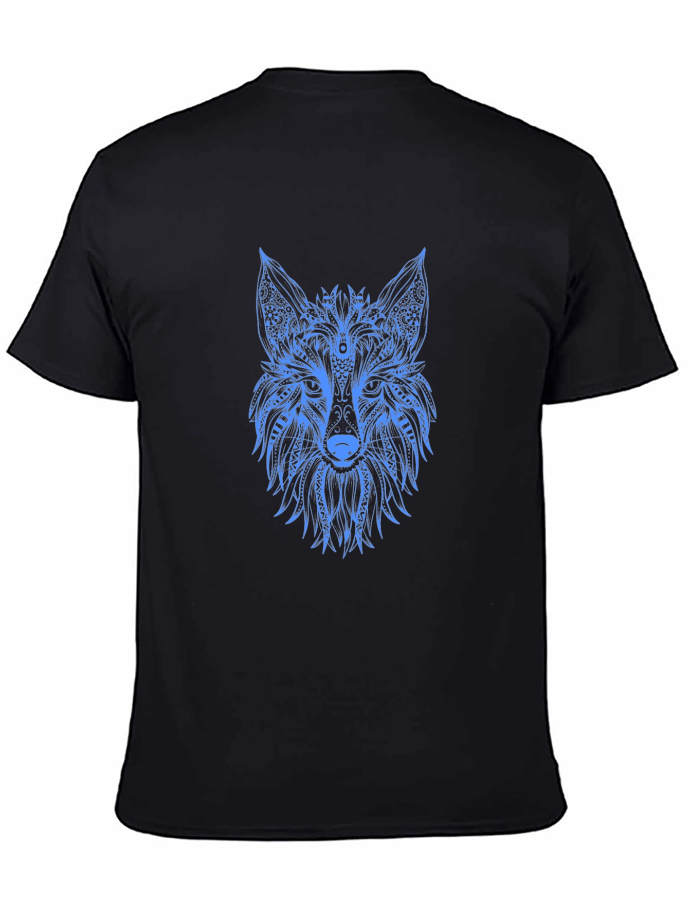 Aztec Fox Graphic T-Shirt - Unique Design