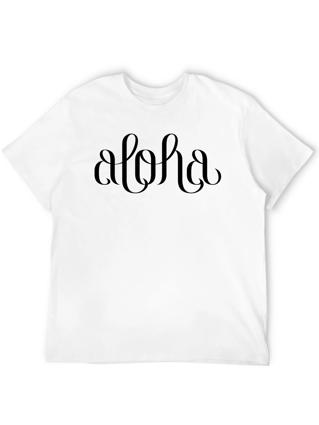 Aloha Black Graphic Tee