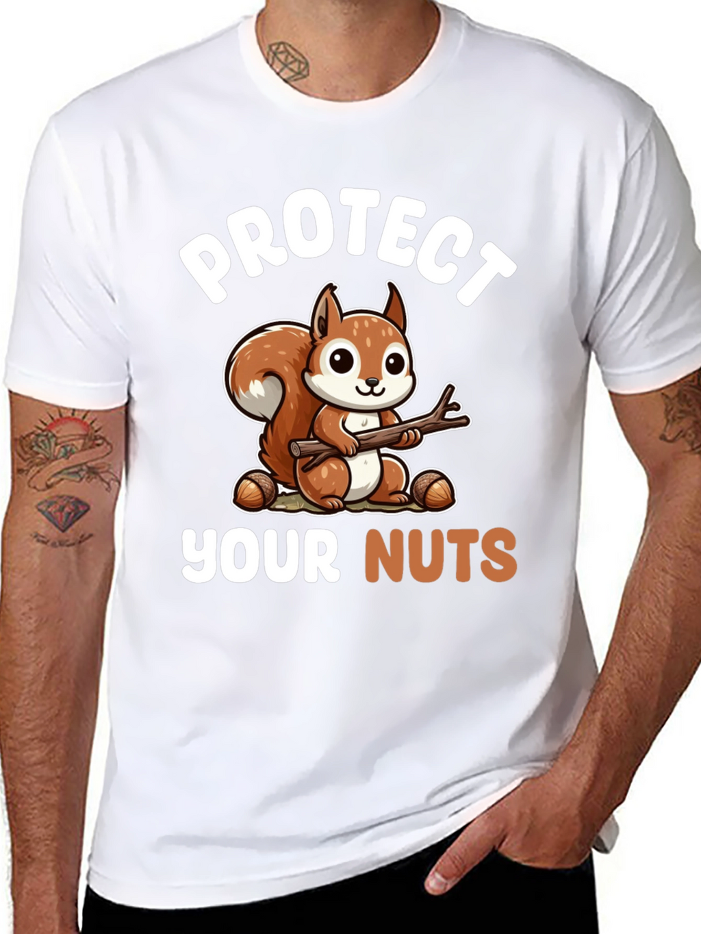 Protect Your Nuts Graphic Tee