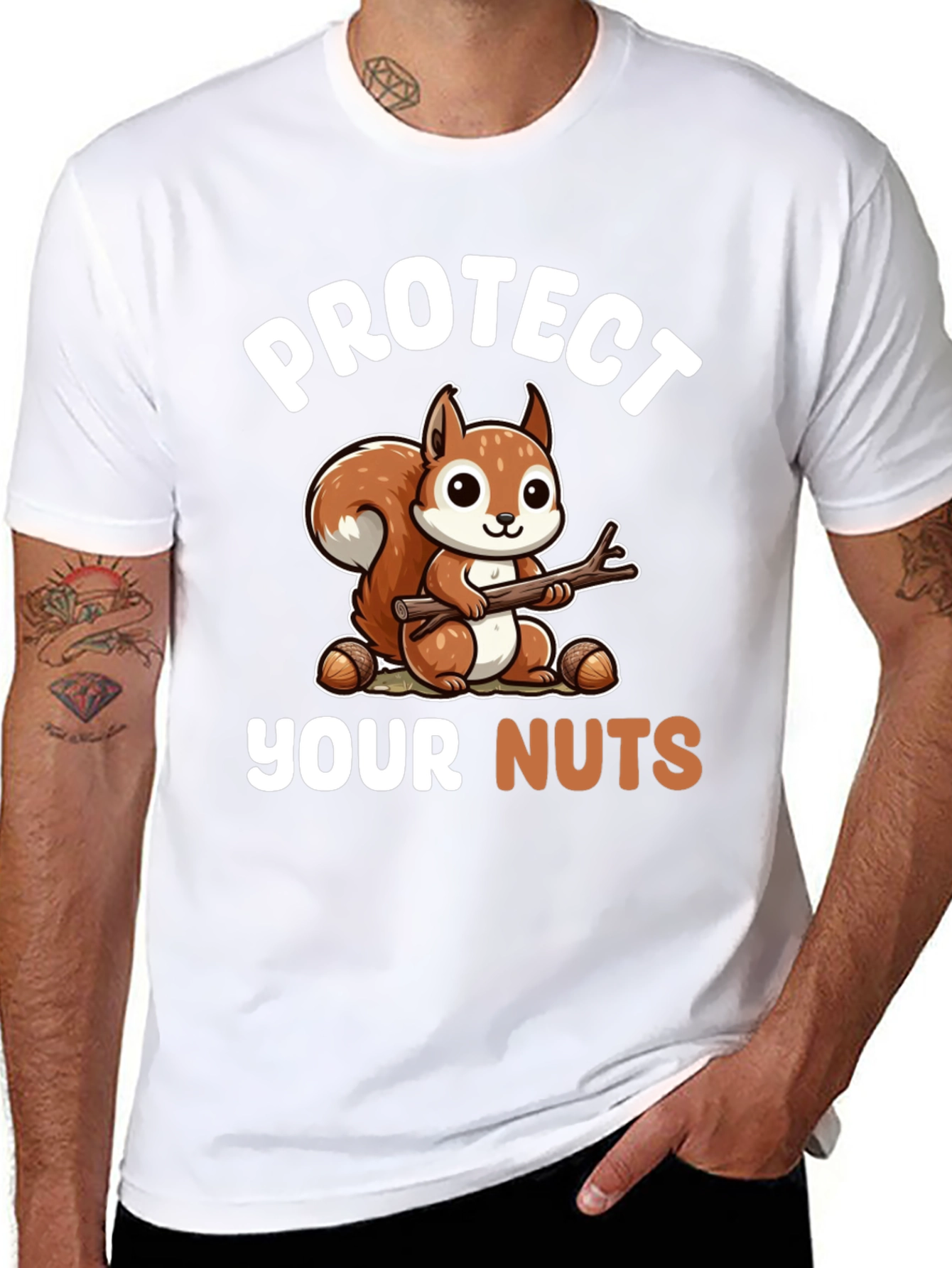 Protect Your Nuts Graphic Tee