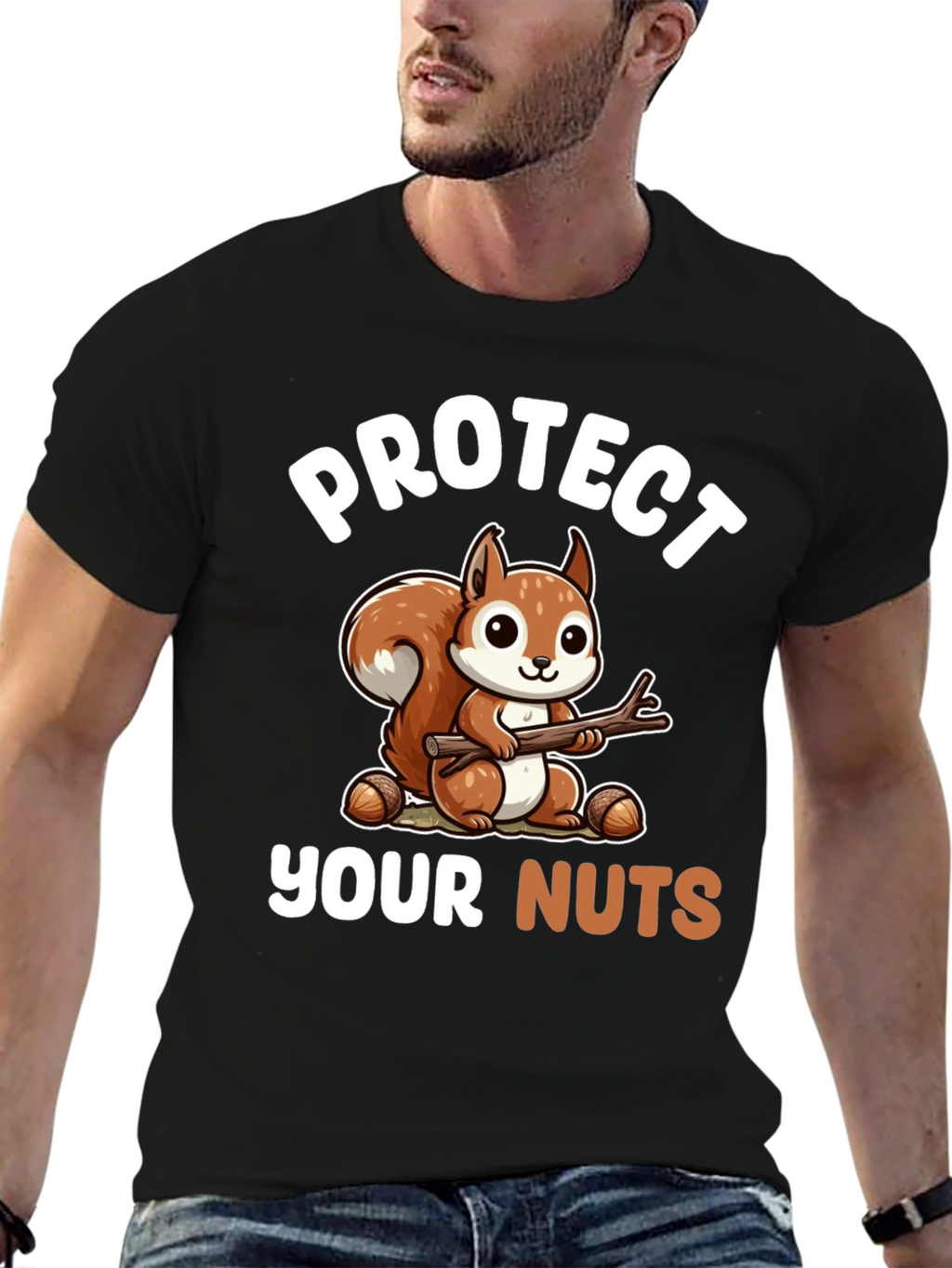 Protect Your Nuts Graphic Tee