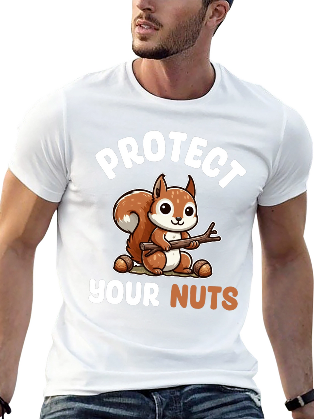 Protect Your Nuts Graphic Tee