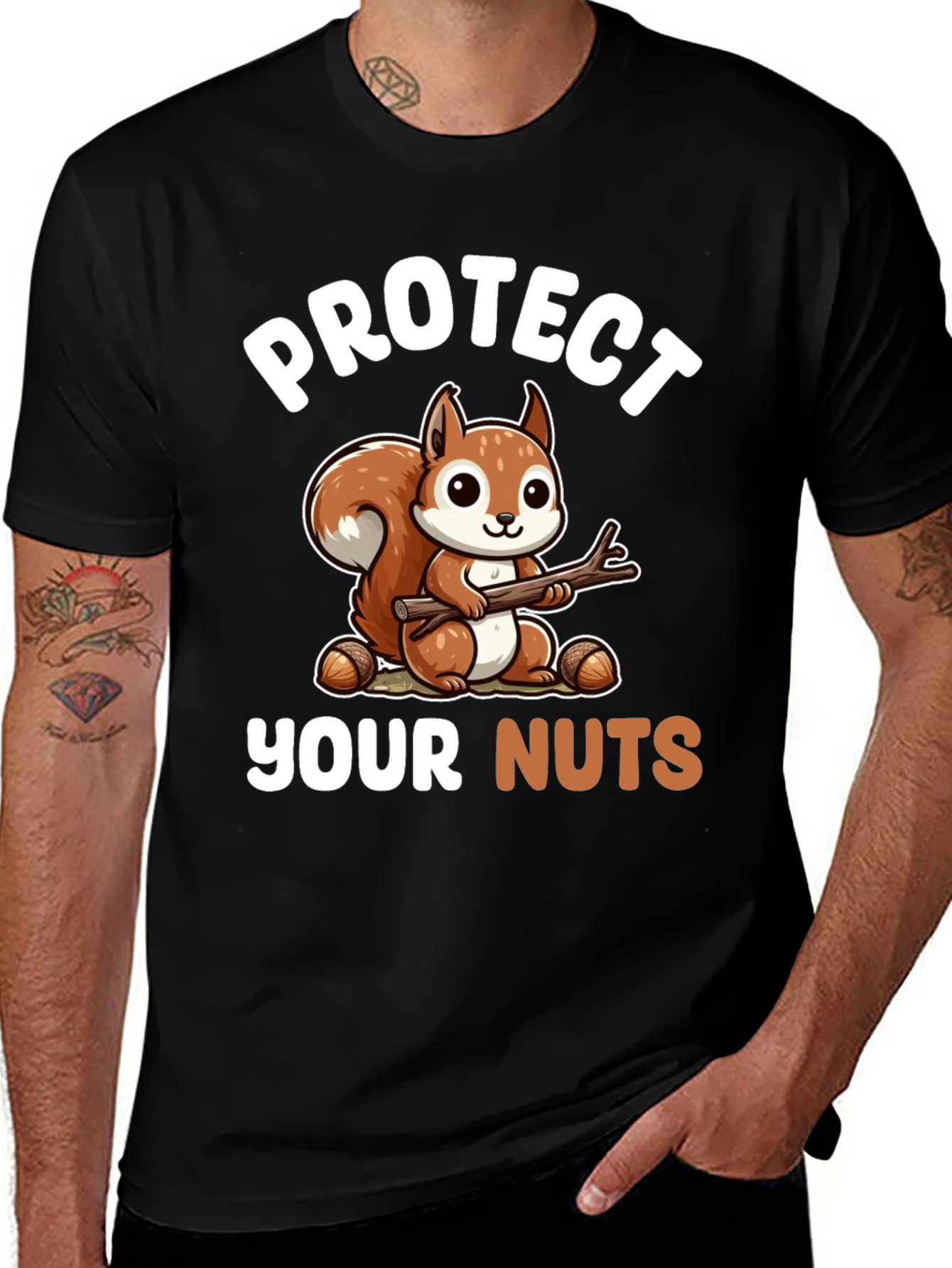 Protect Your Nuts Graphic Tee